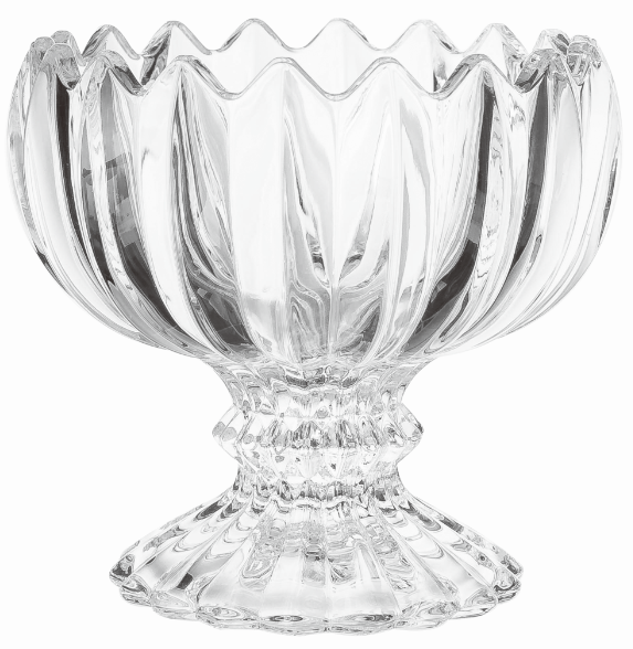 Glass Dessert Bowl (Model BQL0